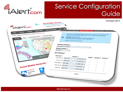 iAlert.com Service Configuration Guide