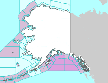 Alaska Severe Weather and Emergency Alerts Map