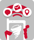 Severe Weather Alerts by Email and Text Message Logo