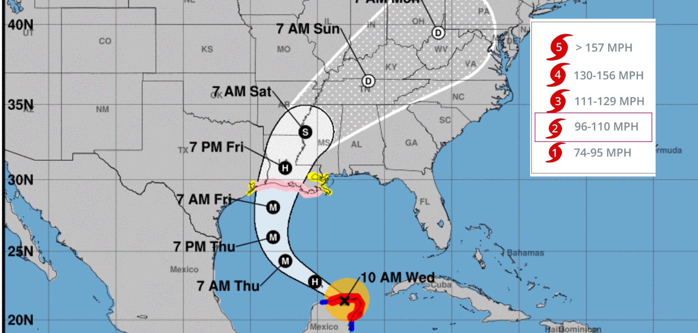 Hurricane Delta 1100 Am October 7 2020 Advisory 12 Update Weather And Emergency Preparedness 2777